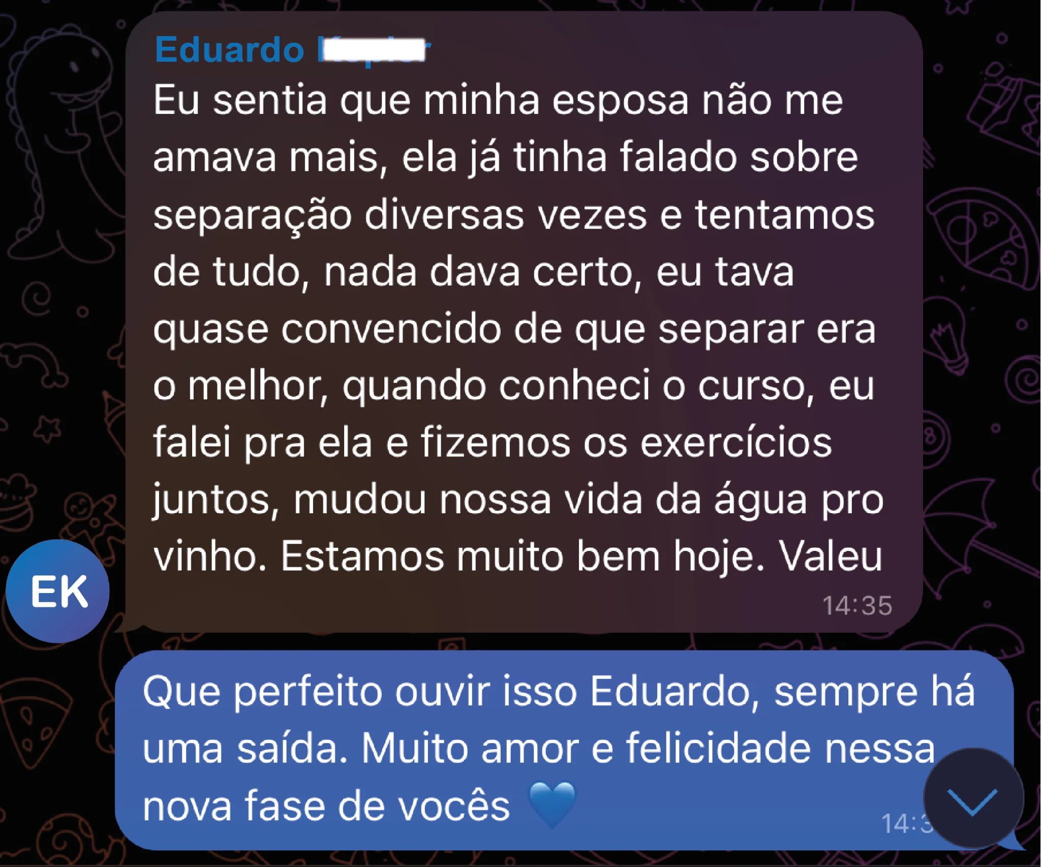 recuperar o casamento